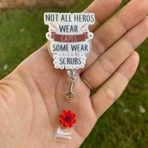Heroes nurses Retractable badge Holder